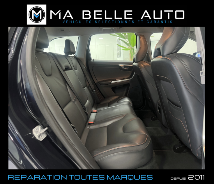 VOLVO XC60 D3 150 OCEAN RACE GEARTRONIC 8 / carnet complet / GPS CUIR ATTELAGE / 255 euros mensuel