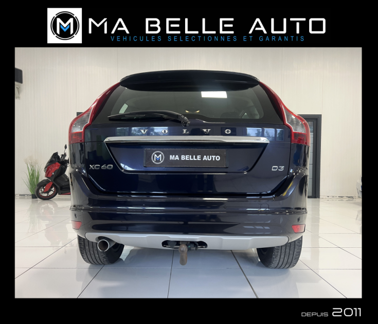 VOLVO XC60 D3 150 OCEAN RACE GEARTRONIC 8 / carnet complet / GPS CUIR ATTELAGE / 255 euros mensuel
