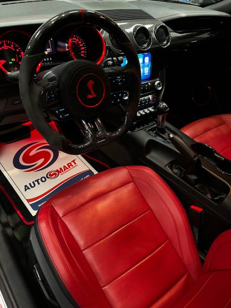 FORD MUSTANG KIT SHELBY GT 500 V8 5.0 421CH (APPLE CARPLAY, CAMÉRA DE RECUL, RADAR DE RECUL)