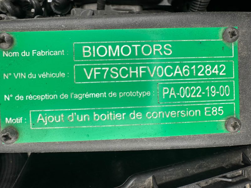 CITROËN C3 II  1.1 I AIRDREAM ETHANOL 2012