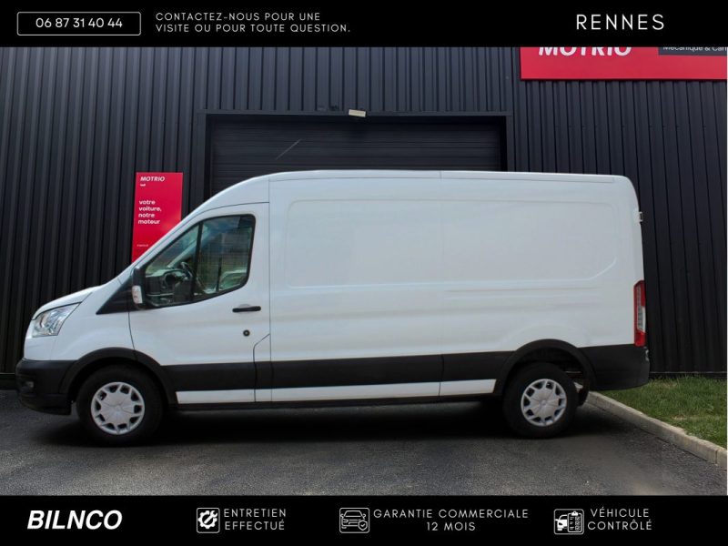 Ford Transit L3H2 2.0 130ch / 2021 / TVA récupérable / Attelage / Radars AV-AR 