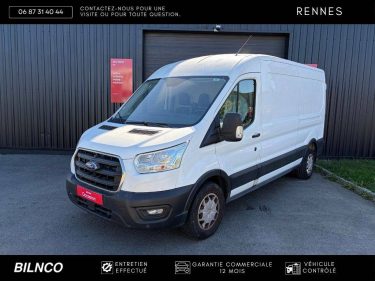Ford Transit L3H2 2.0 130ch 2021 - GARANTIE 12 MOIS / TVA RÉCUPÉRABLE / ATTELAGE
