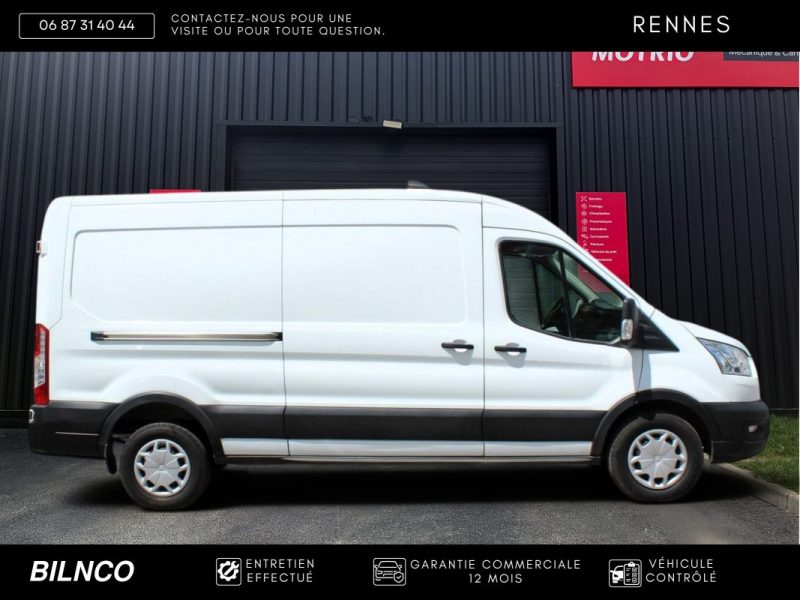Ford Transit L3H2 2.0 130ch / 2021 / TVA récupérable / Attelage / Radars AV-AR 