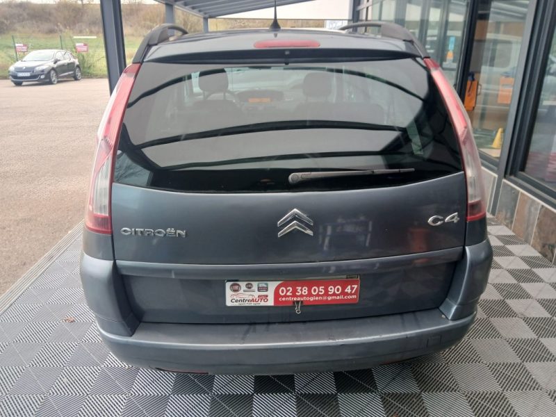   CITROËN C4 GRAND PICASSO 1.6 HDI 110 CV  7PLACES  2007 ***VENDU DANS L'ETAT A PRO OU EXPORT ***