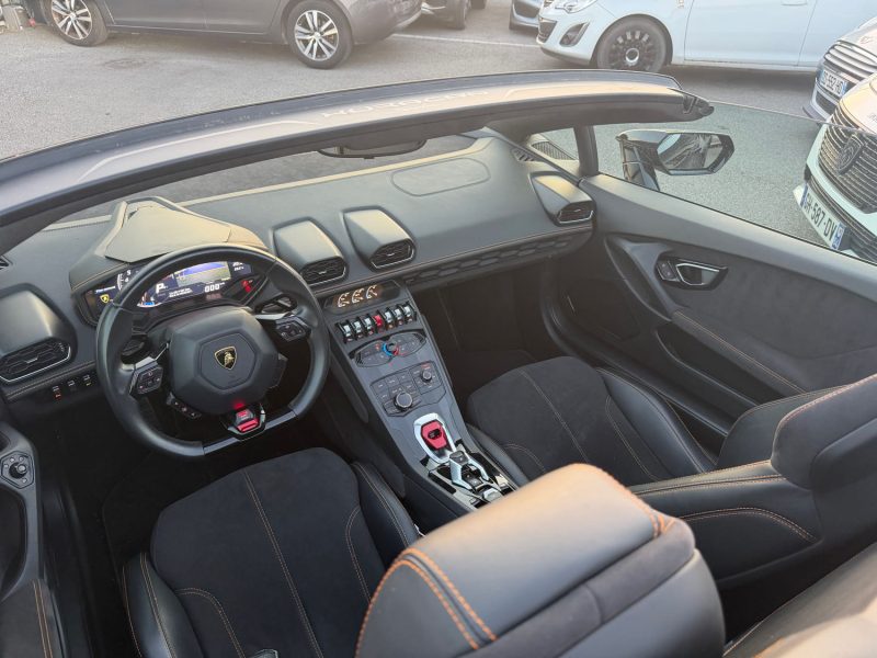 LAMBORGHINI HURACAN SPYDER 5.2I  V10 LP 610-4 LIFT GARANTIE