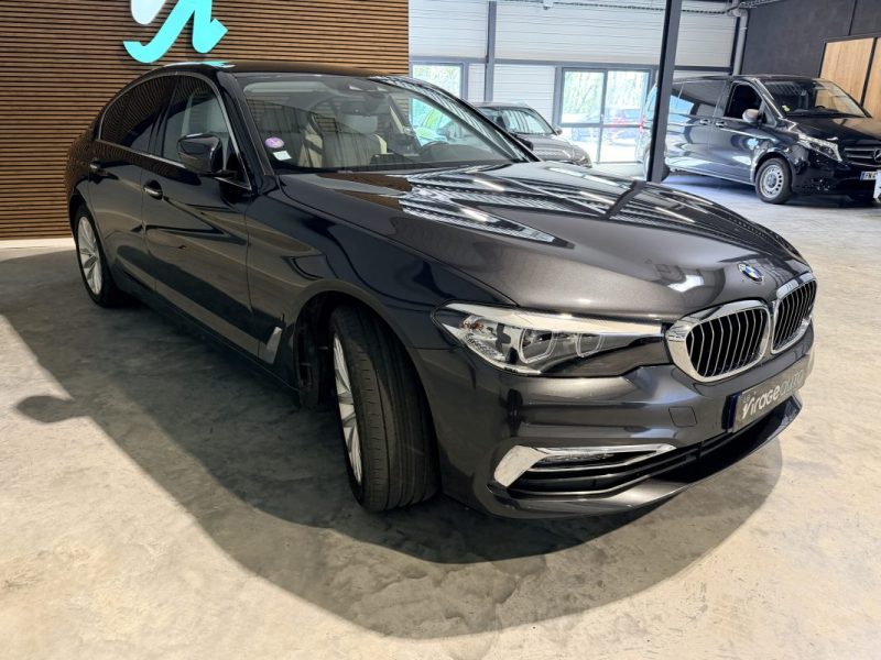 BMW SERIE 5 - G30 - 530e - 252ch - BVA - Luxury - Sièges chauffant - Cuir - Caméra de recul