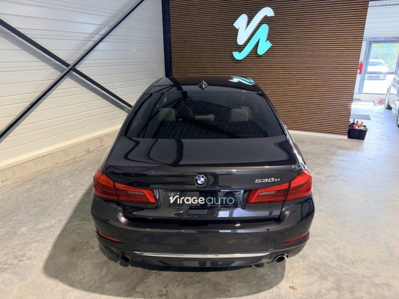 BMW SERIE 5 - G30 - 530e - 252ch - BVA - Luxury - Sièges chauffant - Cuir - Caméra de recul