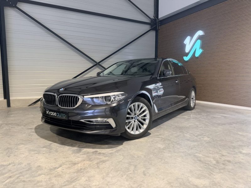 BMW SERIE 5 - G30 - 530e - 252ch - BVA - Luxury - Sièges chauffant - Cuir - Caméra de recul