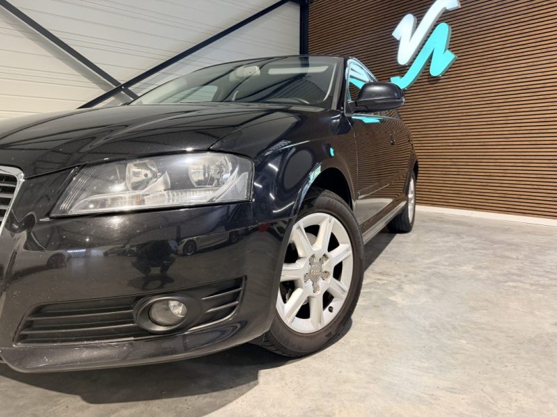 AUDI A3 SPORTBACK - 1.6 TDI 105cv - 2009 - Radar de recul - Régulateur de vitesse