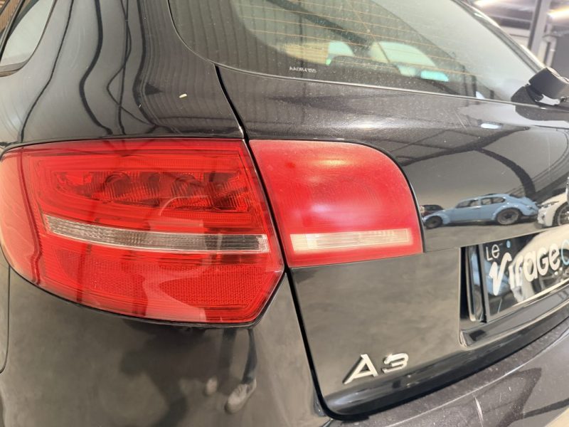 AUDI A3 SPORTBACK - 1.6 TDI 105cv - 2009 - Radar de recul - Régulateur de vitesse