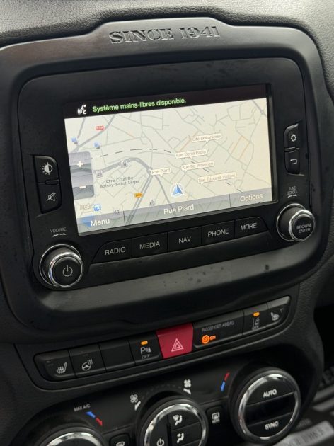 JEEP RENEGATE 1.6 M-JET LIMITED FWD 2015 - 65 324Kms - 120 CH - Premier Main - Suivit JEEP
