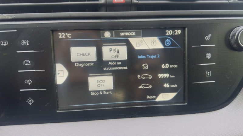 CITROEN C4 GRAND 1.6 BLUE HDI 120 INTENSIVE EAT 7PLACES GARANTIE 6MOIS