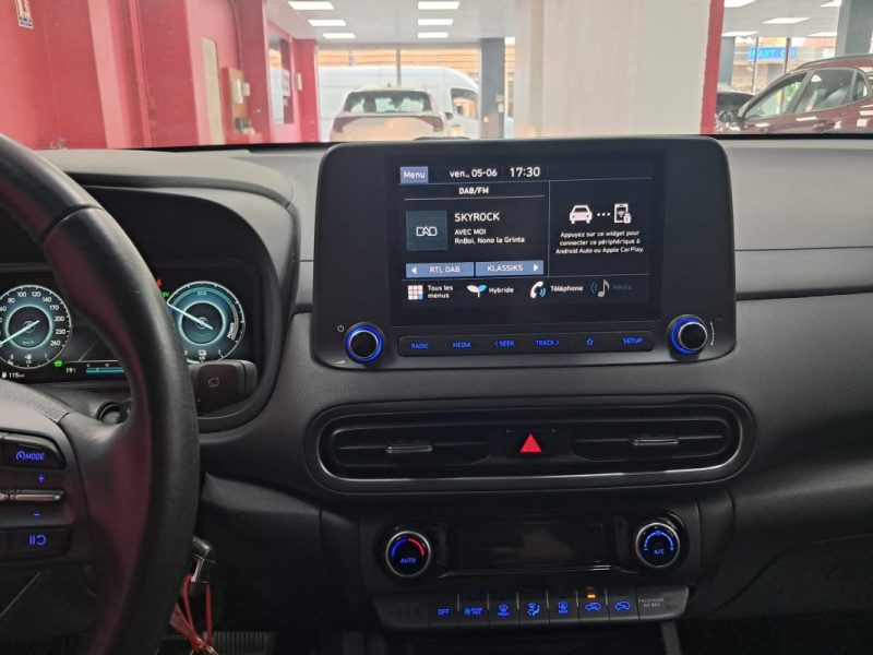 HYUNDAI KONA PHASE 2 SUV HYBRIDE 141cv INTUITIVE/1 ERE MAIN/TVA RECUPERABLE