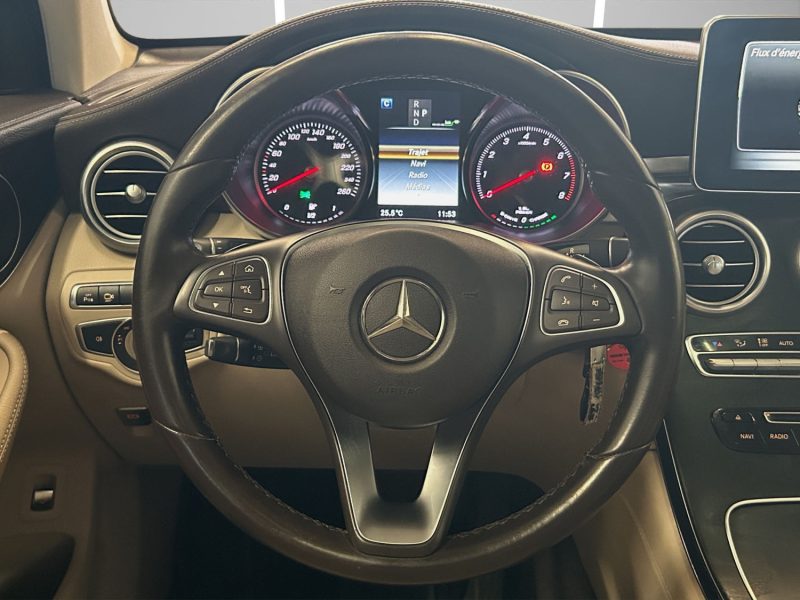 MERCEDES-BENZ GLC  350 E 320 CV *FINITION FASCINATION* 4-MATIC 7G-TRONIC 2017