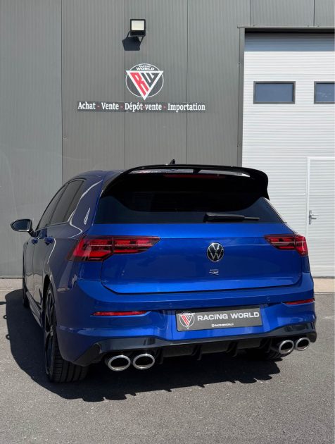 VOLKSWAGEN GOLF VIII 2.0 TSI 320 R DSG 2021 - BLEU LAPIZ - GARANTIE 12 MOIS