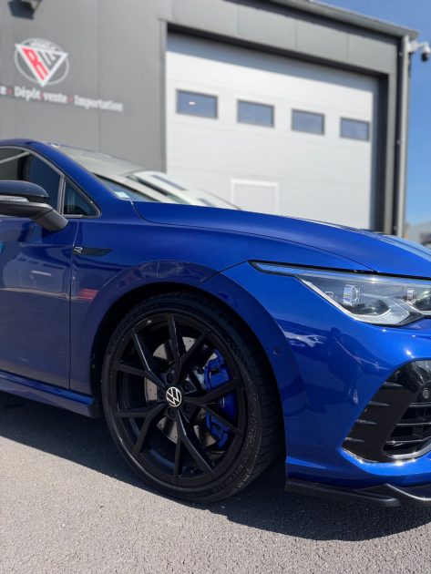 VOLKSWAGEN GOLF VIII 2.0 TSI 320 R DSG 2021 - BLEU LAPIZ - GARANTIE 12 MOIS