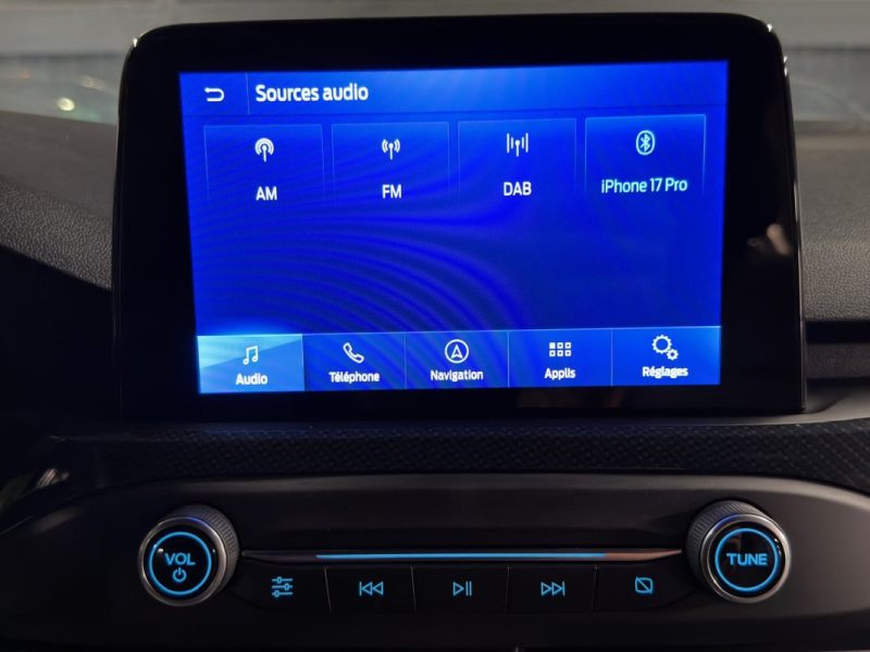 FORD FOCUS 4 IV ST LINE 1.0 ECOBOOST 125 Cv S&S - APPLE & ANDROID / KEYLESS BVM6 GARANTIE 1 AN