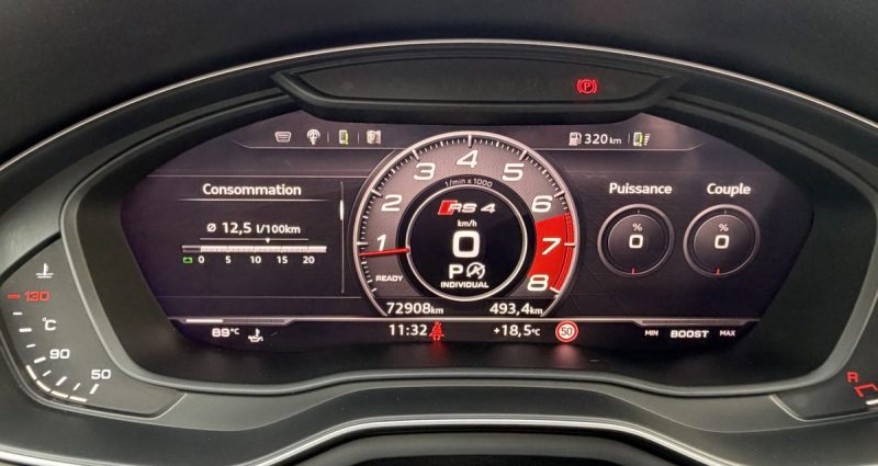 AUDI RS4 AVANT 2.9 TFSI 450 CV QUATTRO TOIT OUVRANT ORIGINE FRANCE GARANTIE 6 MOIS  