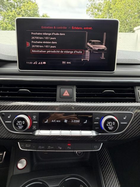 AUDI RS4 AVANT 2.9 TFSI 450 CV QUATTRO TOIT OUVRANT ORIGINE FRANCE GARANTIE 6 MOIS  