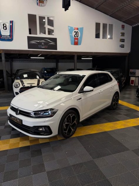 VOLKSWAGEN POLO VI R-LINE TSI 150CH DSG7 (1ERE MAIN, SUIVI WV, APPLE CARPLAY)⭐️⭐️⭐️⭐️⭐️