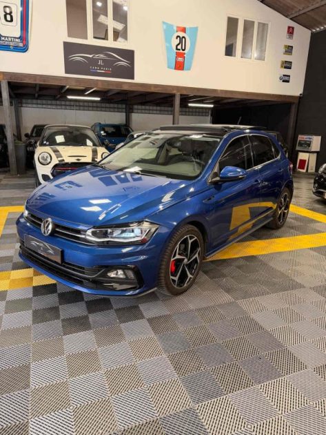 VOLKSWAGEN POLO VI R-LINE 1.0 TSI 115CH DSG7 (1ERE MAIN, TOIT OUVRANT, SUIVI WV) ⭐️⭐️⭐️⭐️⭐️