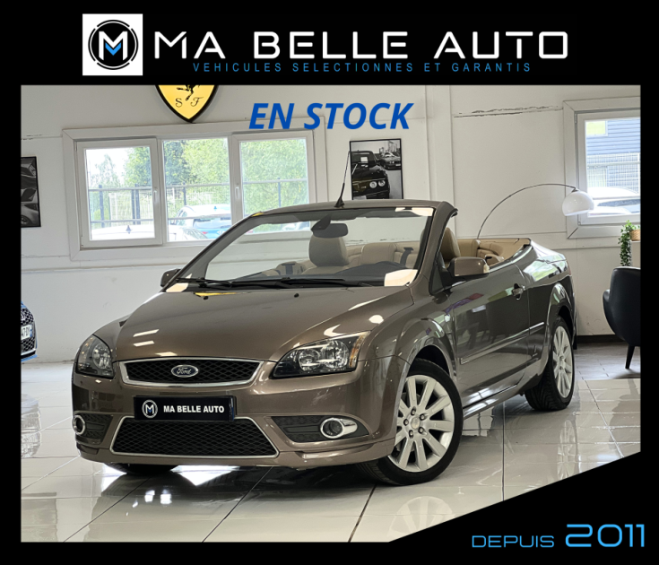 FORD FOCUS CC 2.0 TDCI 136 TITANIUM / 1ère main carnet / GPS CUIR / 90 euros mensuel