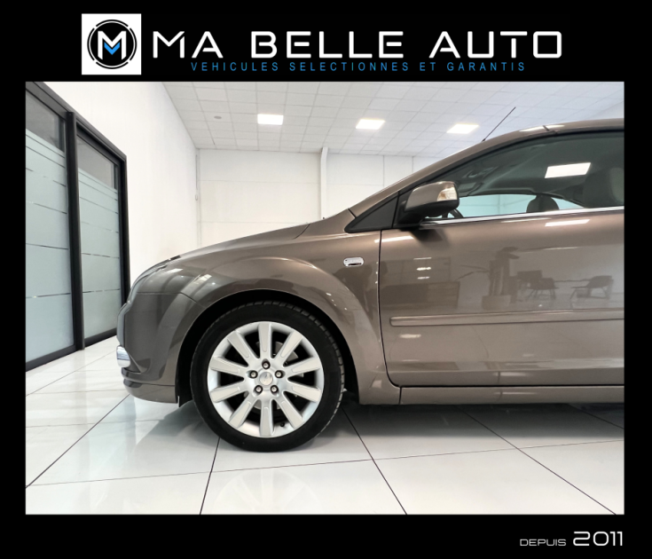 FORD FOCUS CC 2.0 TDCI 136 TITANIUM / 1ère main carnet / GPS CUIR / 90 euros mensuel