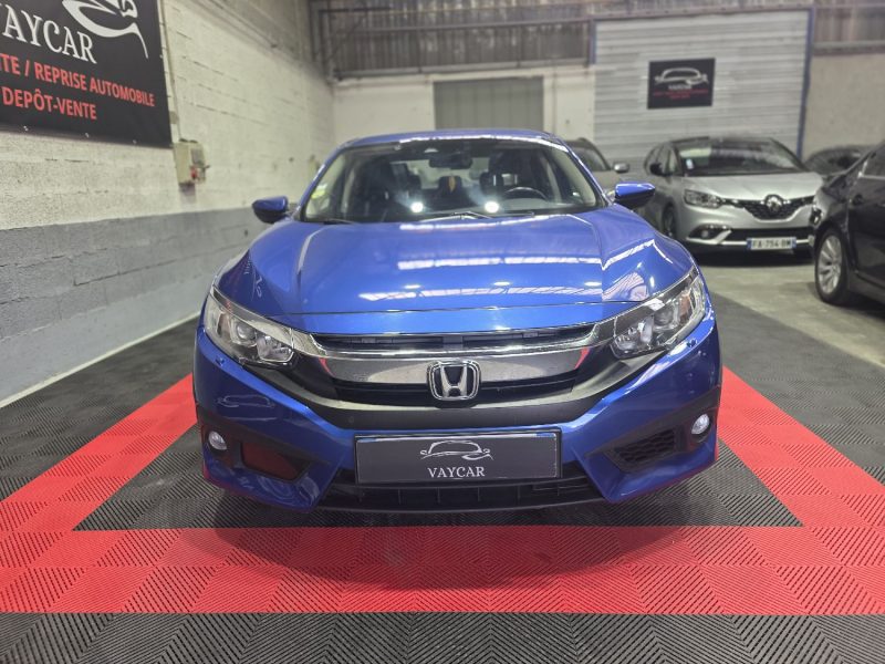 Superbe HONDA CIVIC 1.6 I-DTEC 120 ELEGANCE, Caméra de Recul, CarPlay, Garantie