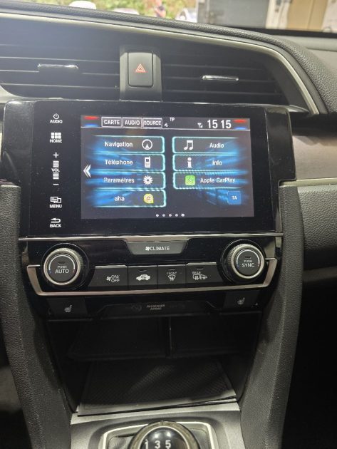 Superbe HONDA CIVIC 1.6 I-DTEC 120 ELEGANCE, Caméra de Recul, CarPlay, Garantie