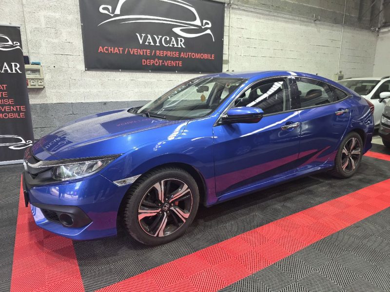Superbe HONDA CIVIC 1.6 I-DTEC 120 ELEGANCE, Caméra de Recul, CarPlay, Garantie