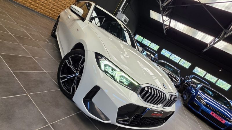 BMW SERIE 3  2023 G21 320I 184 M SPORT BVA8*1°Main*CAMERA*CUIR*LED*