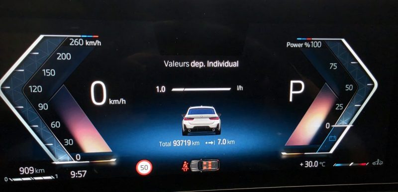 BMW SERIE 3  2023 G21 320I 184 M SPORT BVA8*1°Main*CAMERA*CUIR*LED*