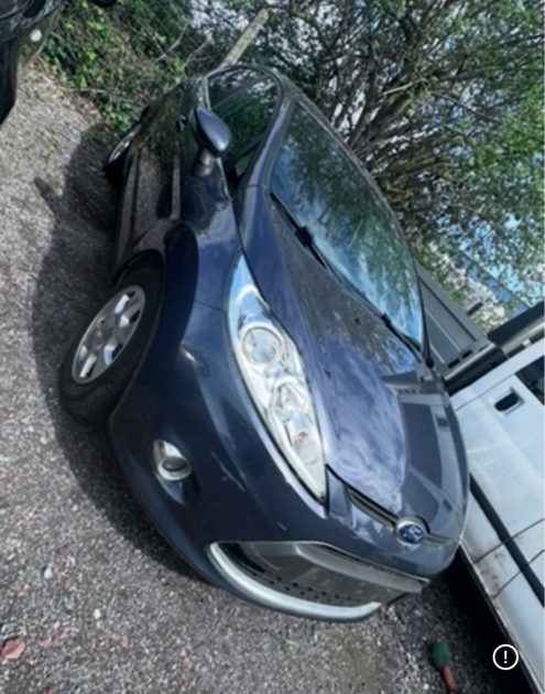 FORD FIESTA 1.5 TDCi ECONETIC – Diesel – Boîte manuelle – VENDUE EN L’ÉTAT