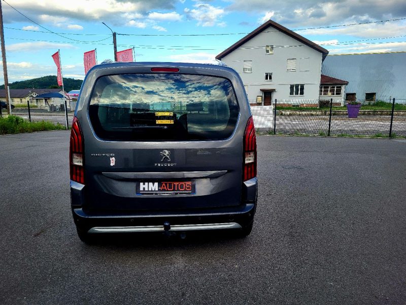 PEUGEOT RIFTER BLUEHDI 130CH S&S STANDARD GT LINE 2019