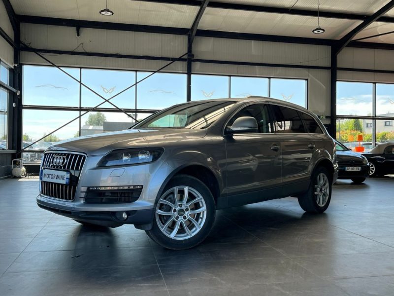 🔹 Audi Q7 3.0 TDI V6 239Ch 👨‍👩‍👧‍👦 7 places 🌞 Toit ouvrant panoramique 🪑 Intérieur cuir