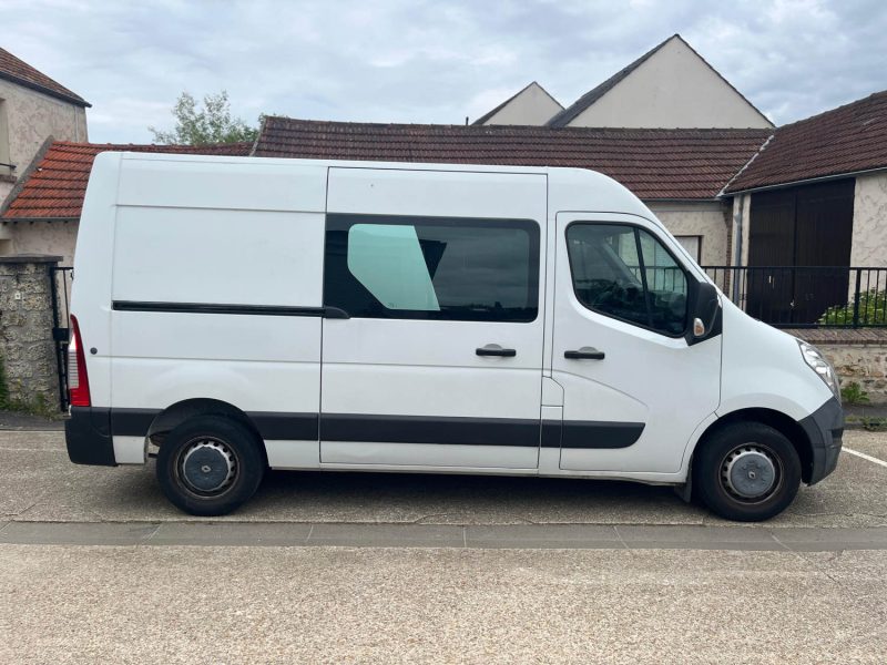 MAGNIFIQUE RENAULT MASTER L2H2 2.3 DCI 110CH GRAND CONFORT (7 PLACES, CABINE APPROFONDIE) ⭐️⭐️⭐️⭐️⭐️