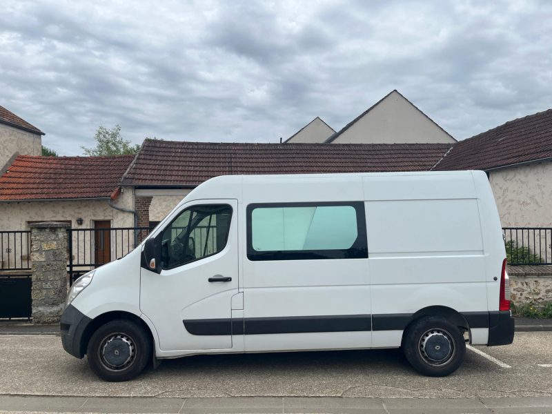 MAGNIFIQUE RENAULT MASTER L2H2 2.3 DCI 110CH GRAND CONFORT (7 PLACES, CABINE APPROFONDIE) ⭐️⭐️⭐️⭐️⭐️