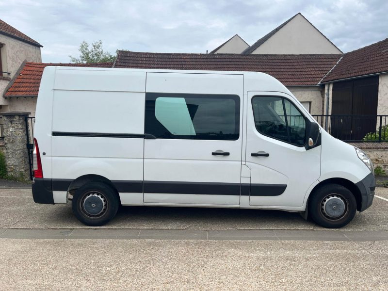 MAGNIFIQUE RENAULT MASTER L2H2 2.3 DCI 110CH GRAND CONFORT (7 PLACES, CABINE APPROFONDIE) ⭐️⭐️⭐️⭐️⭐️