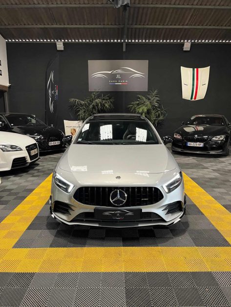 MAGNIFIQUE MERCEDES CLASSE A 35 AMG 306 CH (SUIVI MERCEDES, TOIT OUVRANT, SOBO BURMESTER, CARPLAY)
