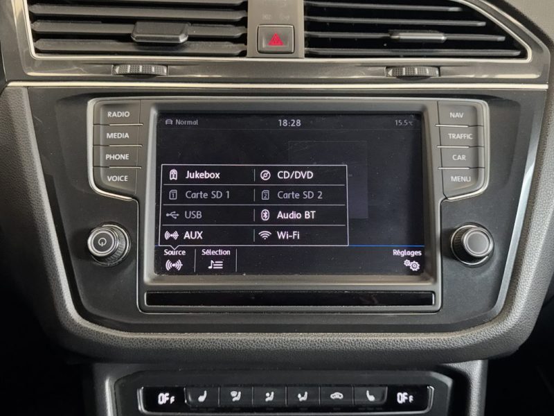 VOLKSWAGEN TIGUAN II 2.0 TDI 190ch BLUEMOTION TECHNOLOGY CARAT EXCLUSIVE 4MOTION DSG7