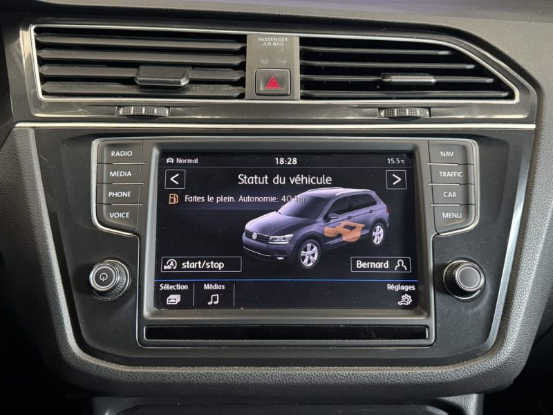 VOLKSWAGEN TIGUAN II 2.0 TDI 190ch BLUEMOTION TECHNOLOGY CARAT EXCLUSIVE 4MOTION DSG7