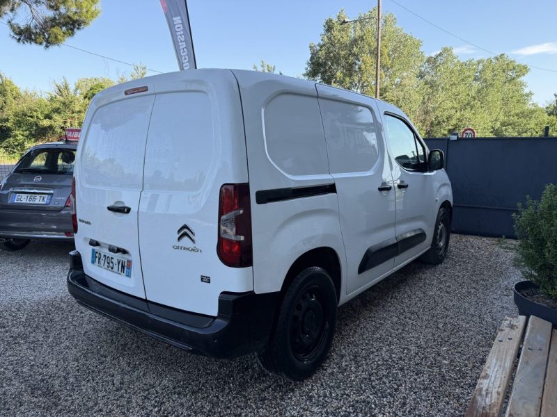CITROEN BERLINGO M 1.5 BLUE HDI 100 CAR PLAY GRIP MODE CAMÉRA 3 PLACES  2020