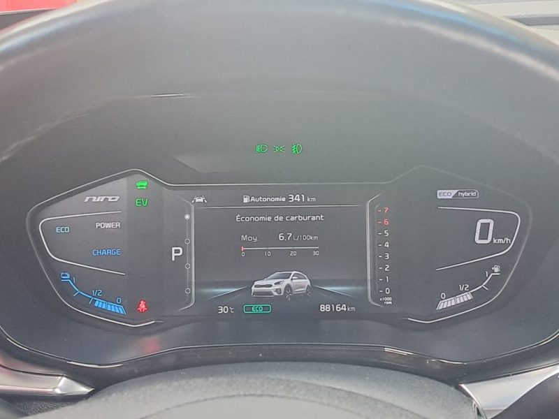 KIA NIRO PHASE 2 SUV HYBRIDE 141cv PREMIUM TOUTES OPTIONS + TOIT OUVANT/1 ERE MAIN/TVA RECUPERABLE