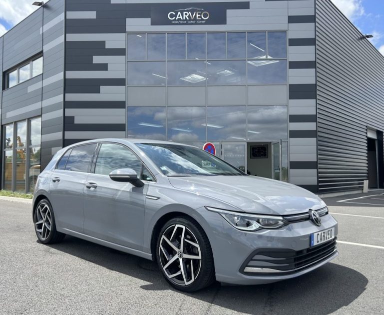 VOLKSWAGEN GOLF VIII 1.5 E-TSI OPF 150CV LIFE 1ST DSG7 2020 REVISEE & GARANTIE