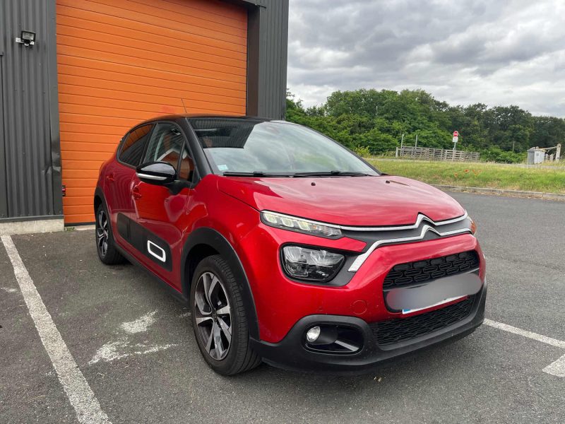 CITROEN C3 1.2 PURETECH 83CV SHINE CARPLAY - SUIVI COMPLET  - DISTRIBUTION NEUVE - GARANTIE 12 MOIS 