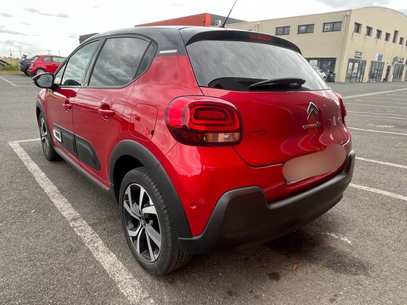 CITROEN C3 1.2 PURETECH 83CV SHINE CARPLAY - SUIVI COMPLET  - DISTRIBUTION NEUVE - GARANTIE 6 mois 