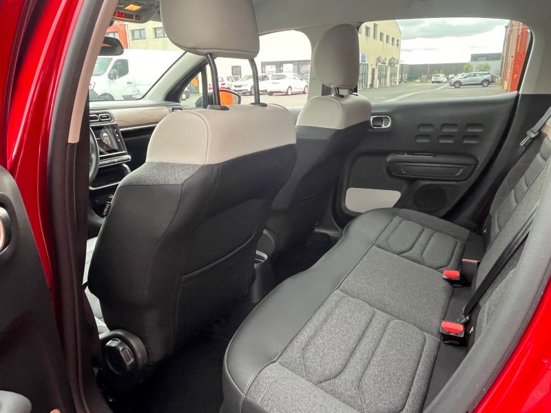 CITROEN C3 1.2 PURETECH 83CV SHINE CARPLAY - SUIVI COMPLET  - DISTRIBUTION NEUVE - GARANTIE 12 MOIS 