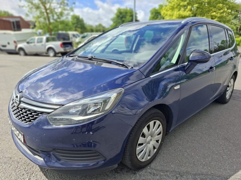 OPEL ZAFIRA TOURER 7 PLACES 2017 120 cv 154000km 