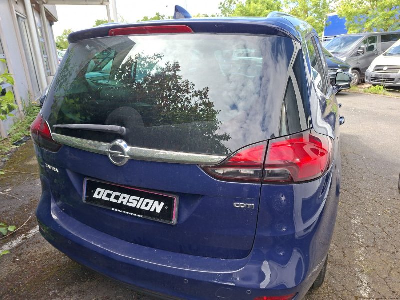 OPEL ZAFIRA TOURER 7 PLACES 2017 120 cv 154000km 