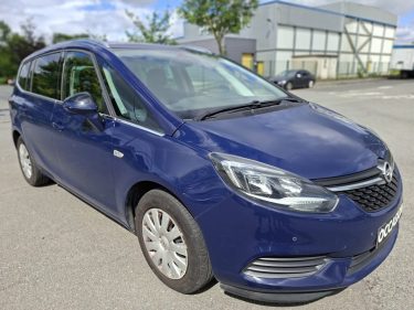 OPEL ZAFIRA TOURER 7 PLACES 2017 120 cv 154000km 